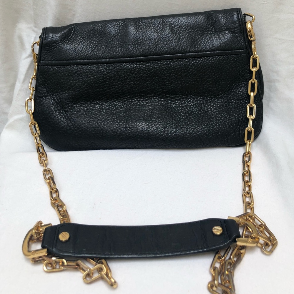 🔴Authentic TORY BURCH Black Crossbody/ ClutchBag - Picture 4 of 9